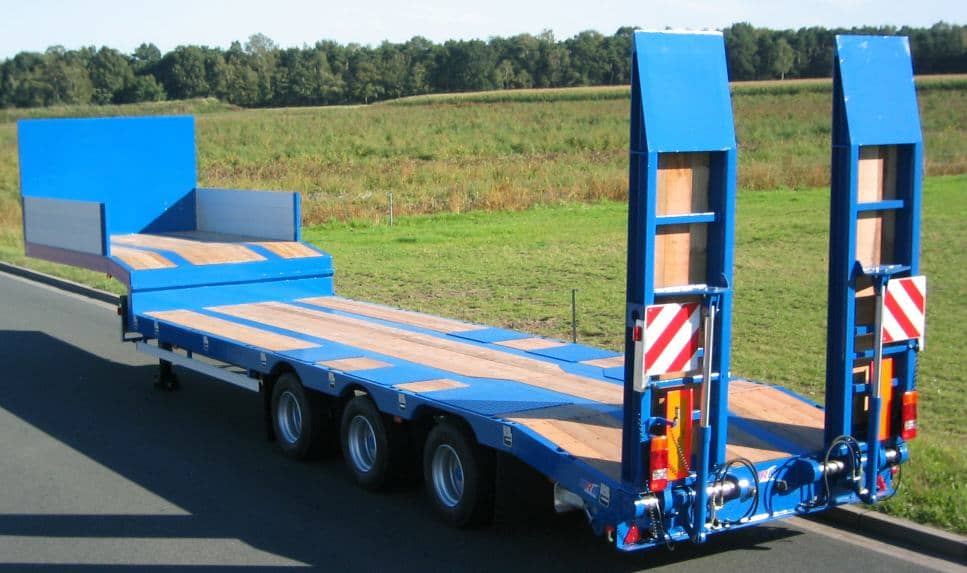 Aanhangwagen vloer